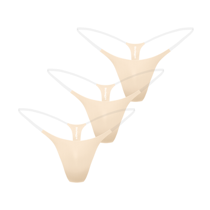 3 Pack Nude Invisible Underwear
