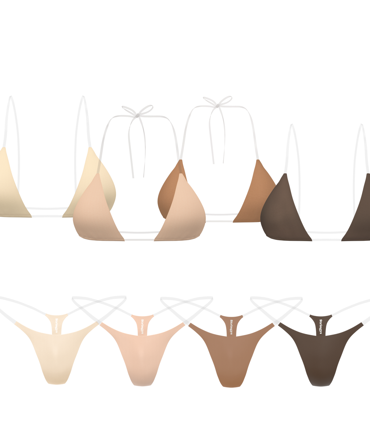 Invisible Underwear & Bra Set