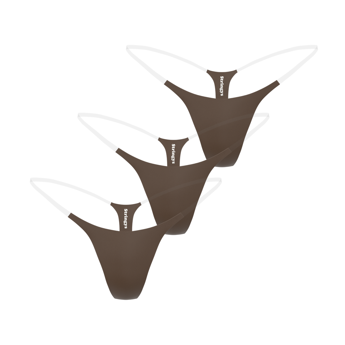3 Pack Nude Invisible Underwear