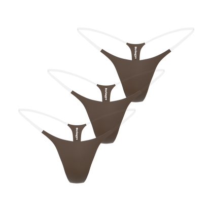 3 Pack Nude Invisible Underwear